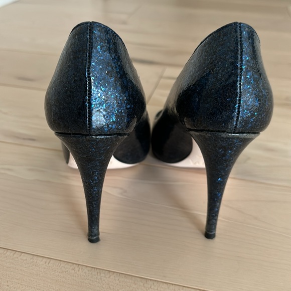 GIAMBA midnight sparkly blue pumps - size 38 - Picture 3 of 7